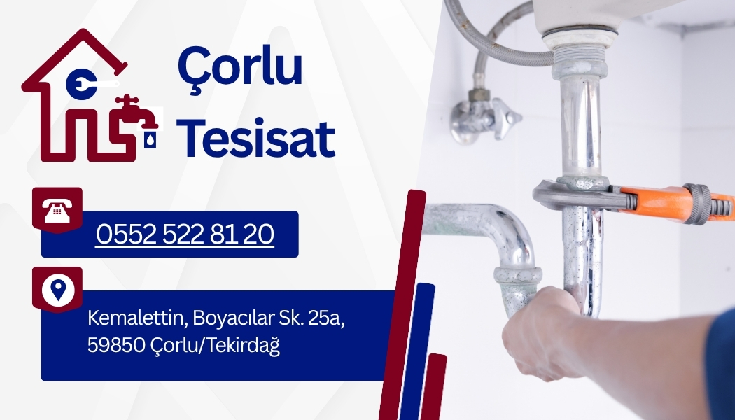 Çorlu tesisat hizmetleri